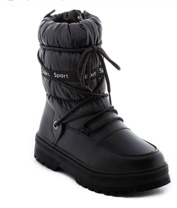 Черевики чоботи дутики дитячі зимові р.33-38