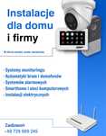 Montaż, serwis, kamer, domofonów, napędów, alarm,automatyka, elektryka