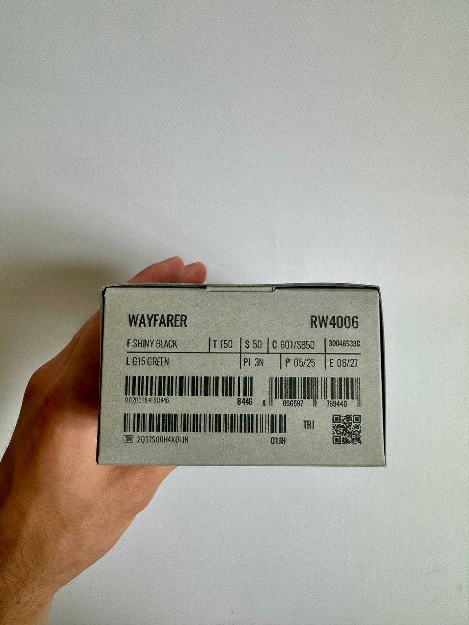 Нові оригінальні смарт окуляри Ray Ban Wayfarer Meta RW4006