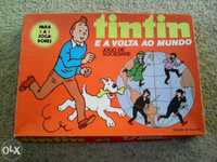 Tintin e a volta ao mundo - raro jogo vintage