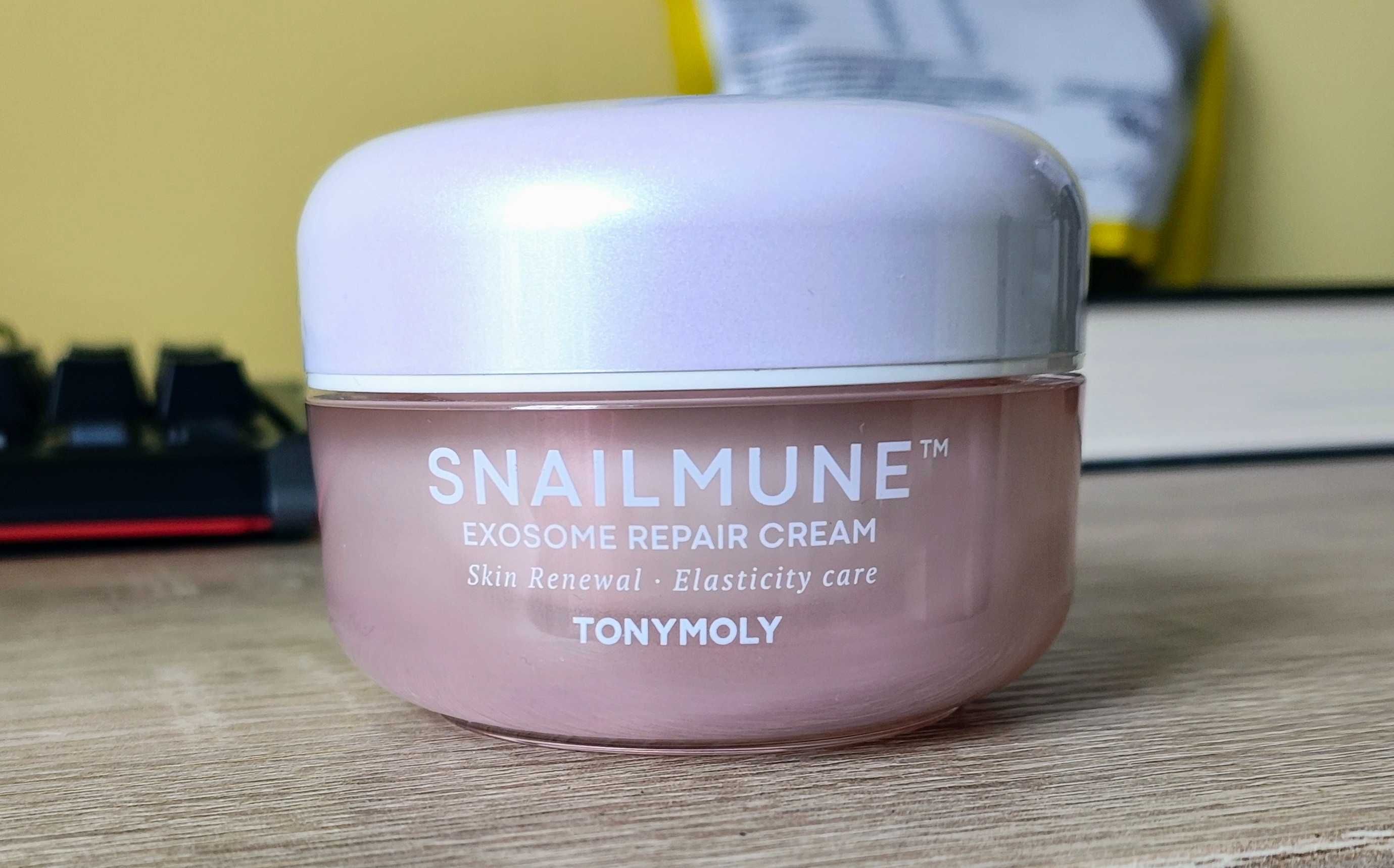 Krem do twarzy Tony Moly Snailmune Exsome Repair Cream