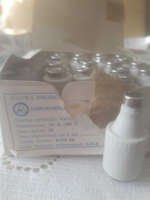 Wkładka topikowa WTS bezpieczniki 16A