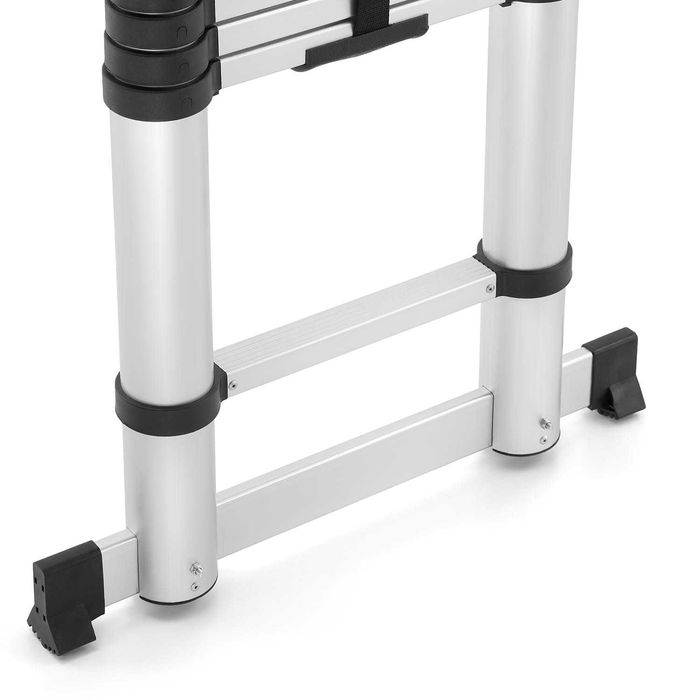Drabina aluminiowa teleskopowa przystawna HIGHER 440cm 150kg