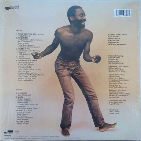 BOBBY McFERRIN- Spontaneous Inventions- LP-płyta nowa , zafoliowana