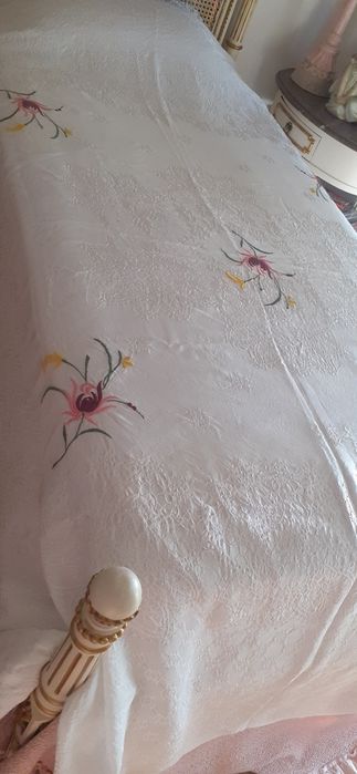 Bela colcha Seda Antiga