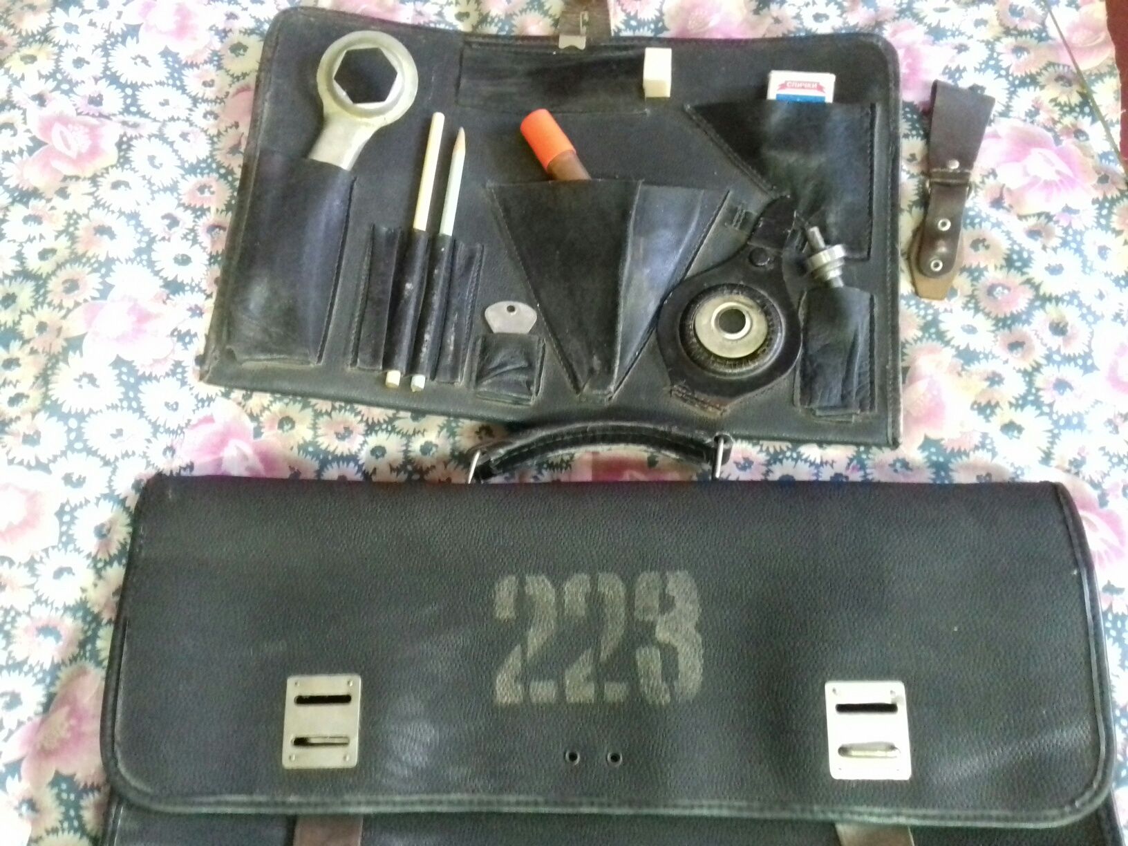 Портфель сумка планшет летчика техника самолета СССР