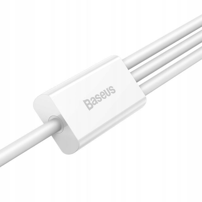 Szybki Kabel 3W1 Baseus Lightning Micro Usb C 1,5M