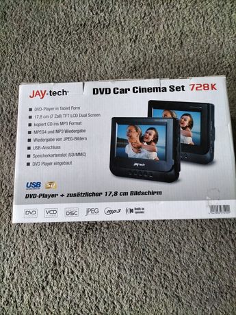 Jay-Tech 728k DVD Car Cinema Set