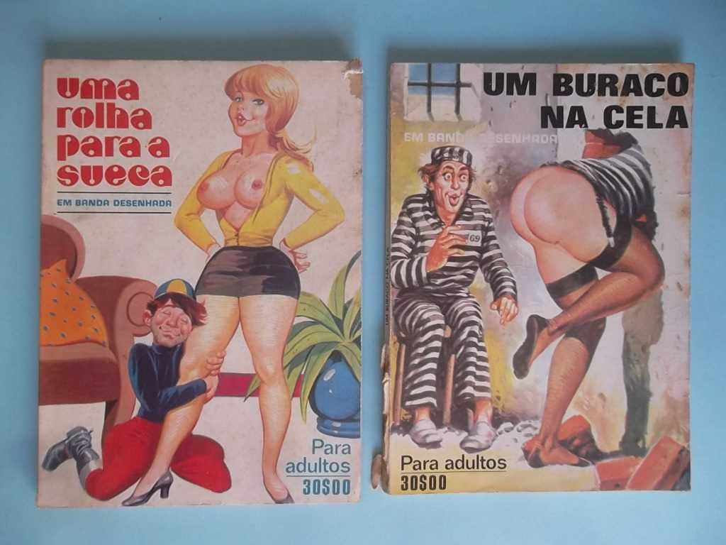 BD Erótica Portugal Press. Dípticos, Especiais e Mini-séries completas