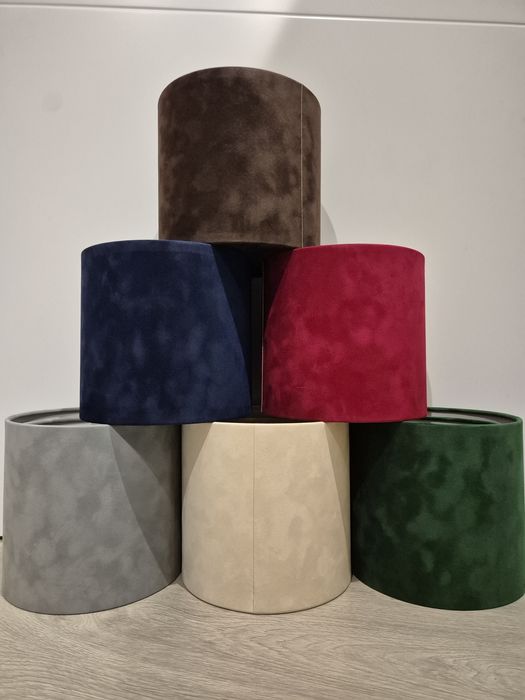 Welurowe pudełka flower box