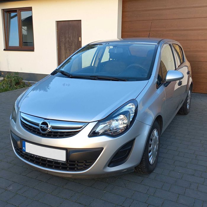 Opel Corsa D 2014 fabryczne lpg polski salon srebrny metalik 177500 km