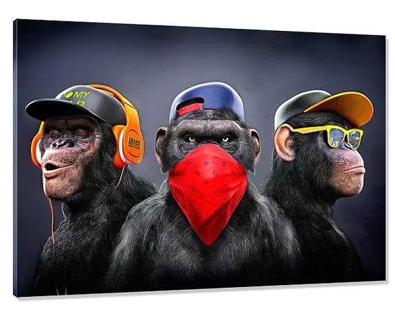 Картина 3 мавпи