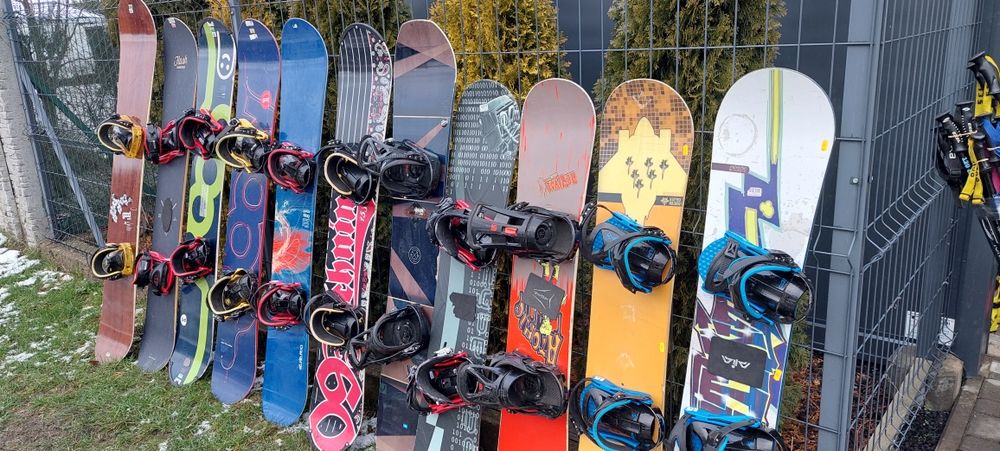 Pakiet desek  snowboardowych 11 szt ( 460zł -1 szt.))