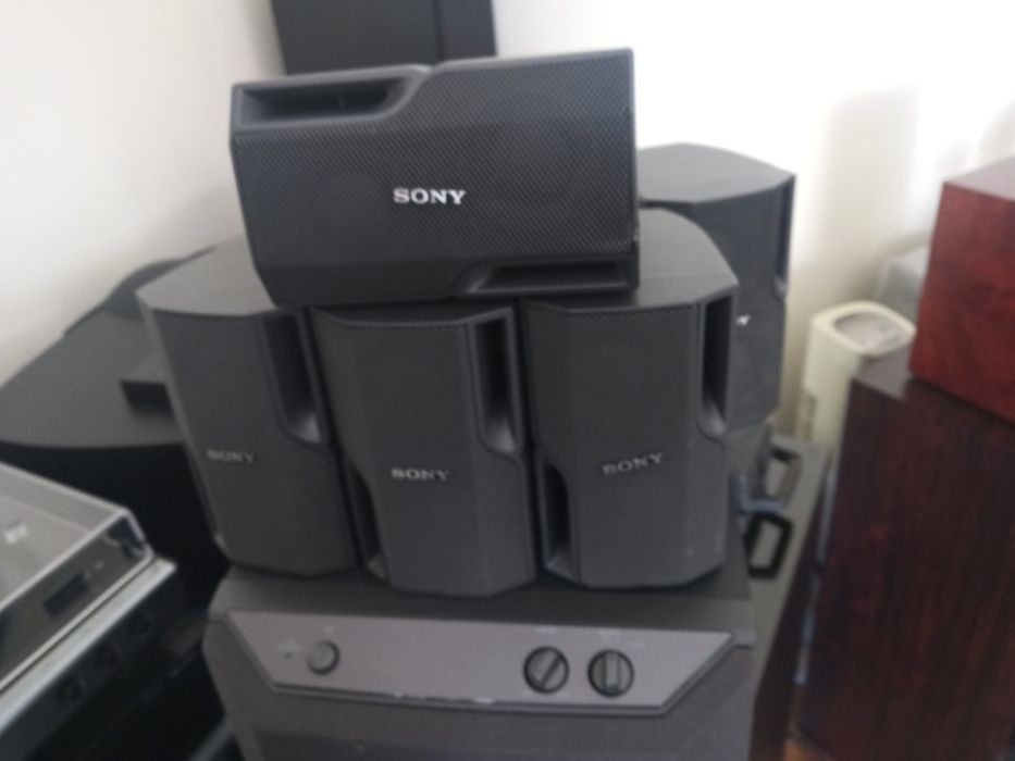 Colunas 5.1 Sony 100w