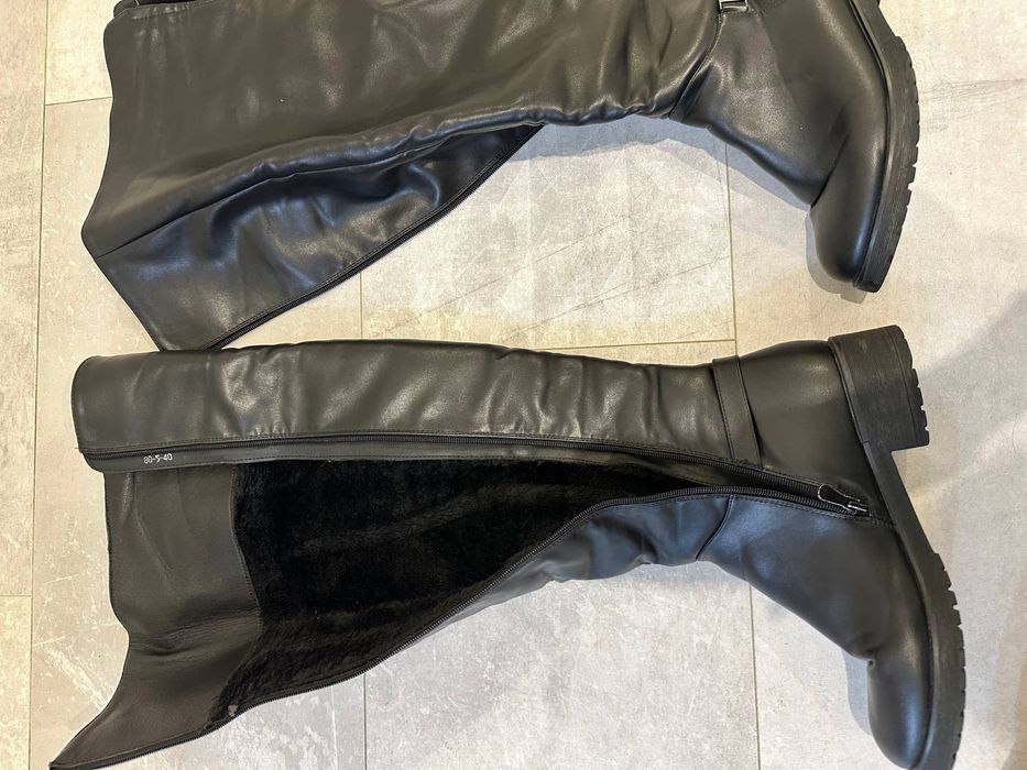 Зимові ботфорти/ сапоги