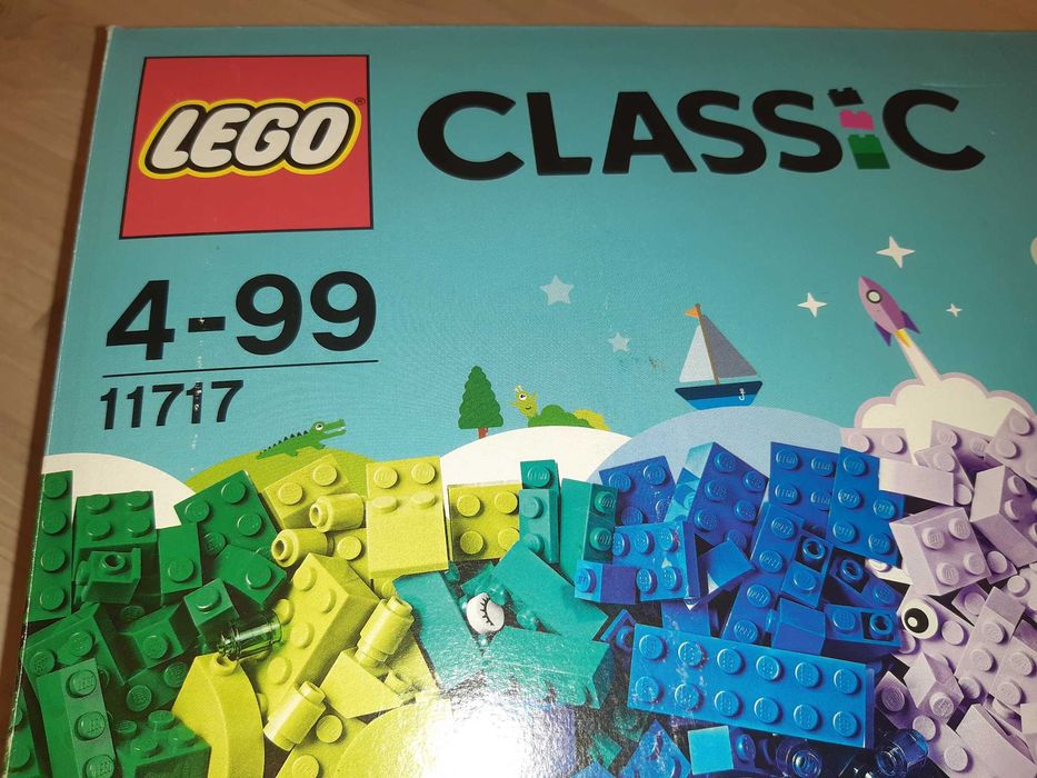 Puste pudełko Lego Classic po 11717 Bricks Bricks Plates + instrukcja