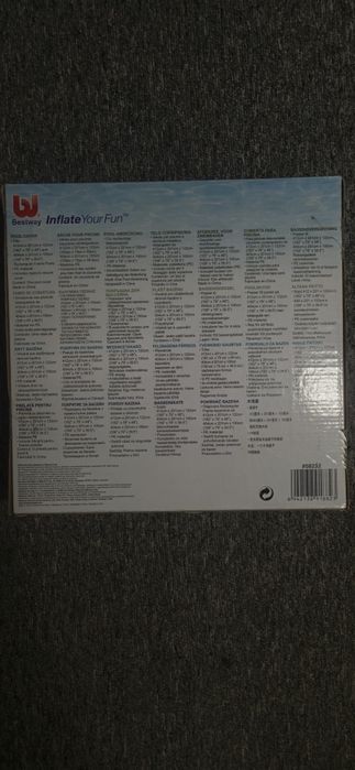 Pokrywa do basenu stelażowego 396 x 172 cm Bestway 58232