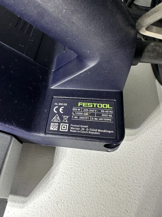 Електричний рубанок Festool HL 850 EB