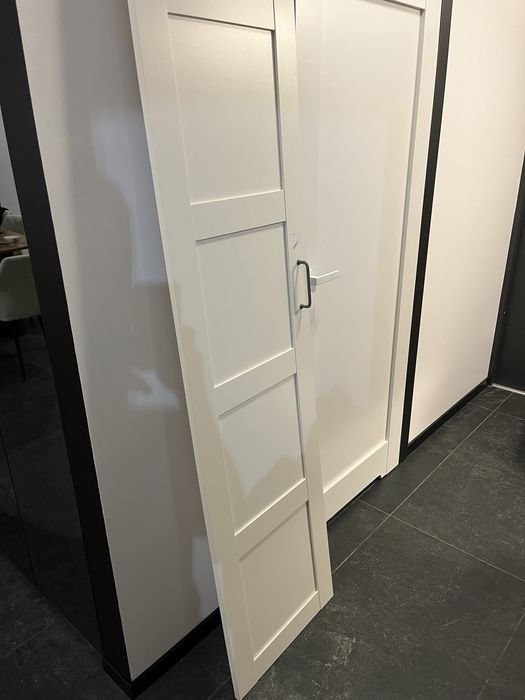 Drzwi BERGSBO biale 50x229 cm do szaf Ikea Pax