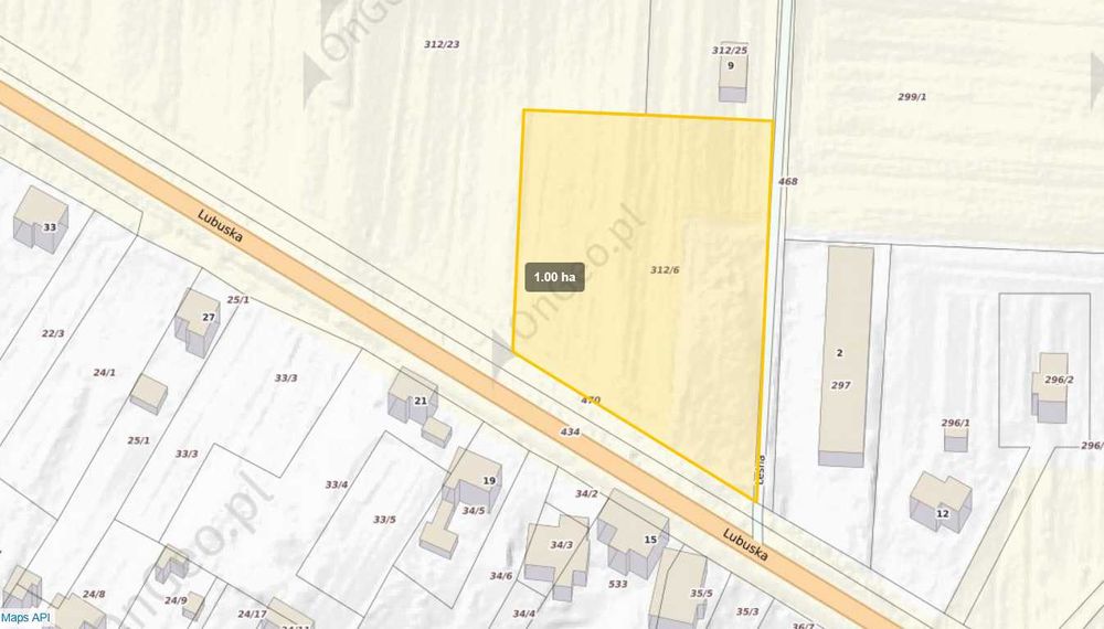 Działka  1ha pod inwestycję , działalność!