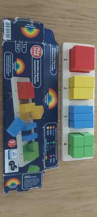 Drewniana układanka puzzle Montessori Playtive 1+