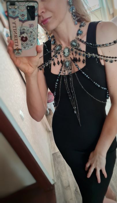 Украшение на тело и серьги