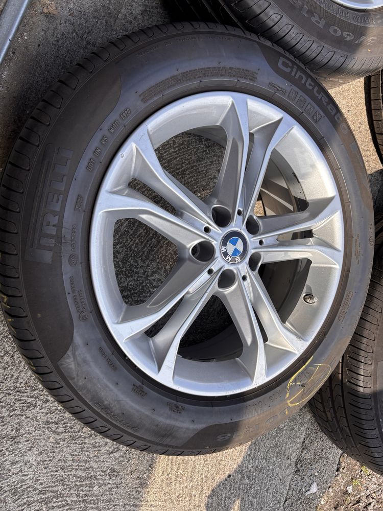 Oryginalne Koła letnie Alufelgi Bmw 225/60/18 Pirelli 6mm 2020r ET22