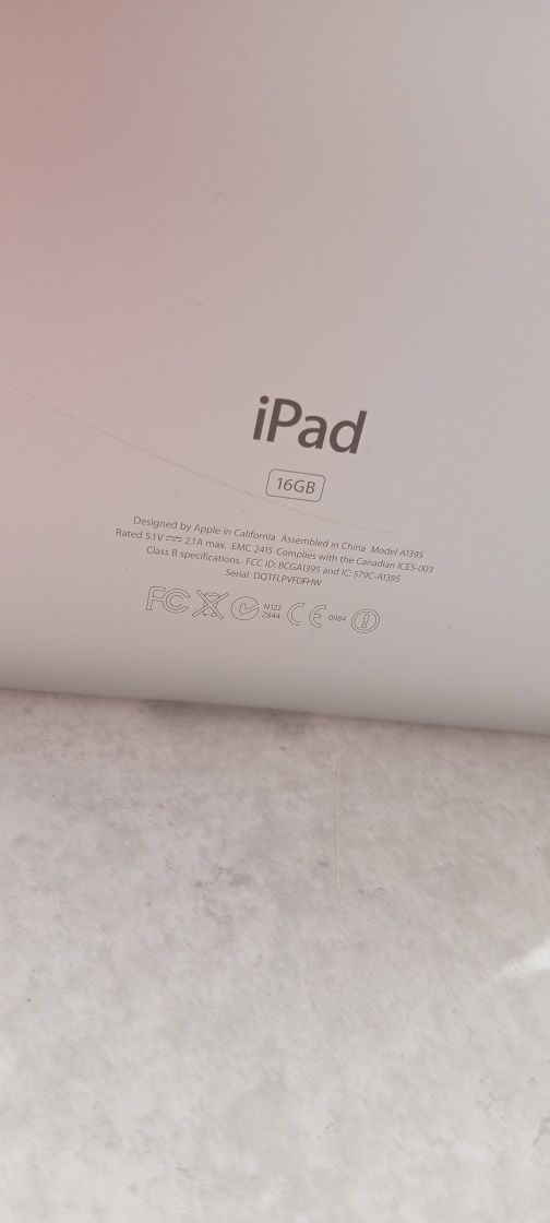 Планшет iPad 16 gb. Діагональ 10