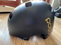 Kask POC CRANE MIPS FABIO ED Black Matt/Gold rozm M