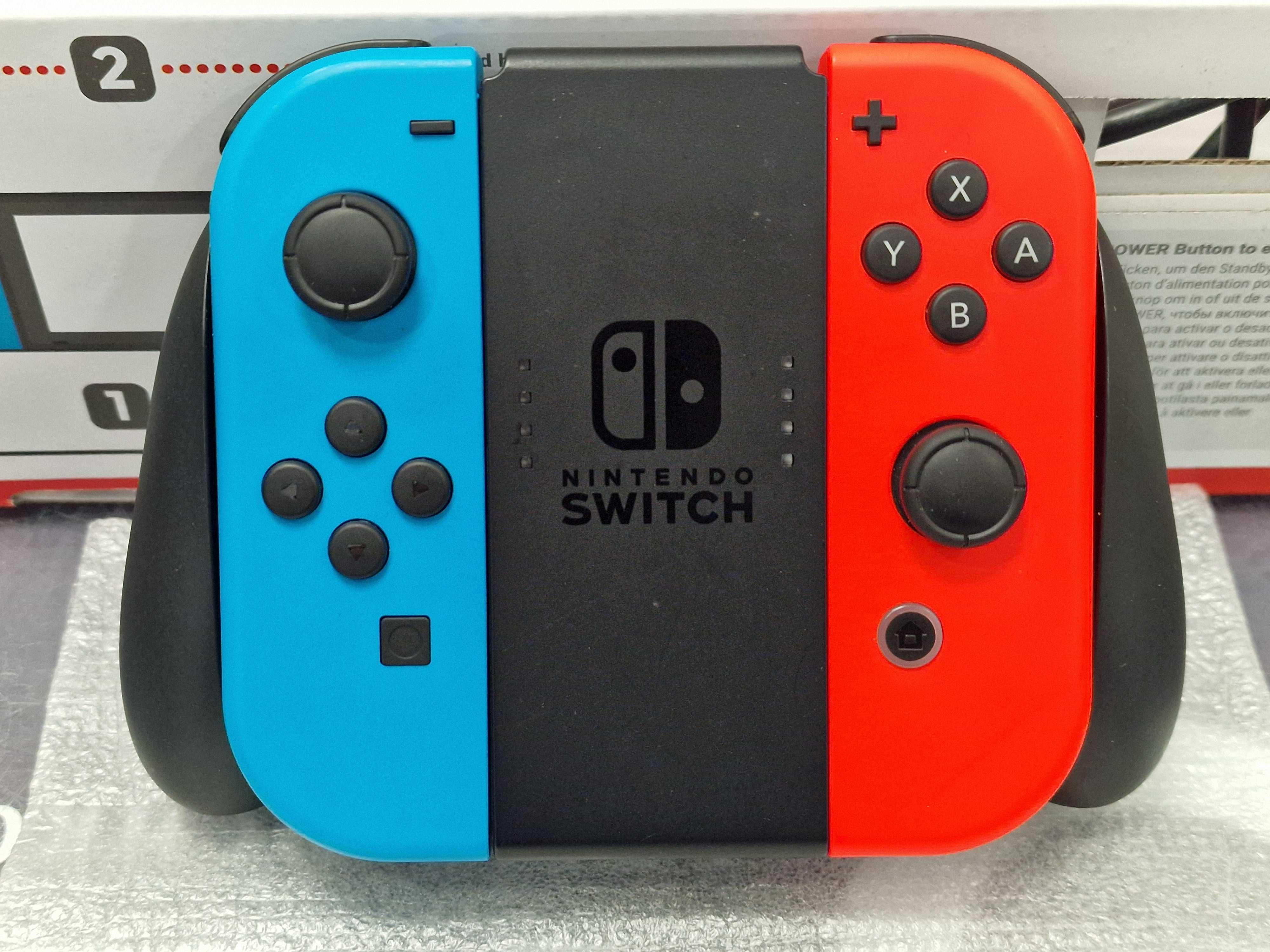 Nintendo Switch V2 32GB Blue Red Joy-con/ Grade A/ Gwarancja 6msc