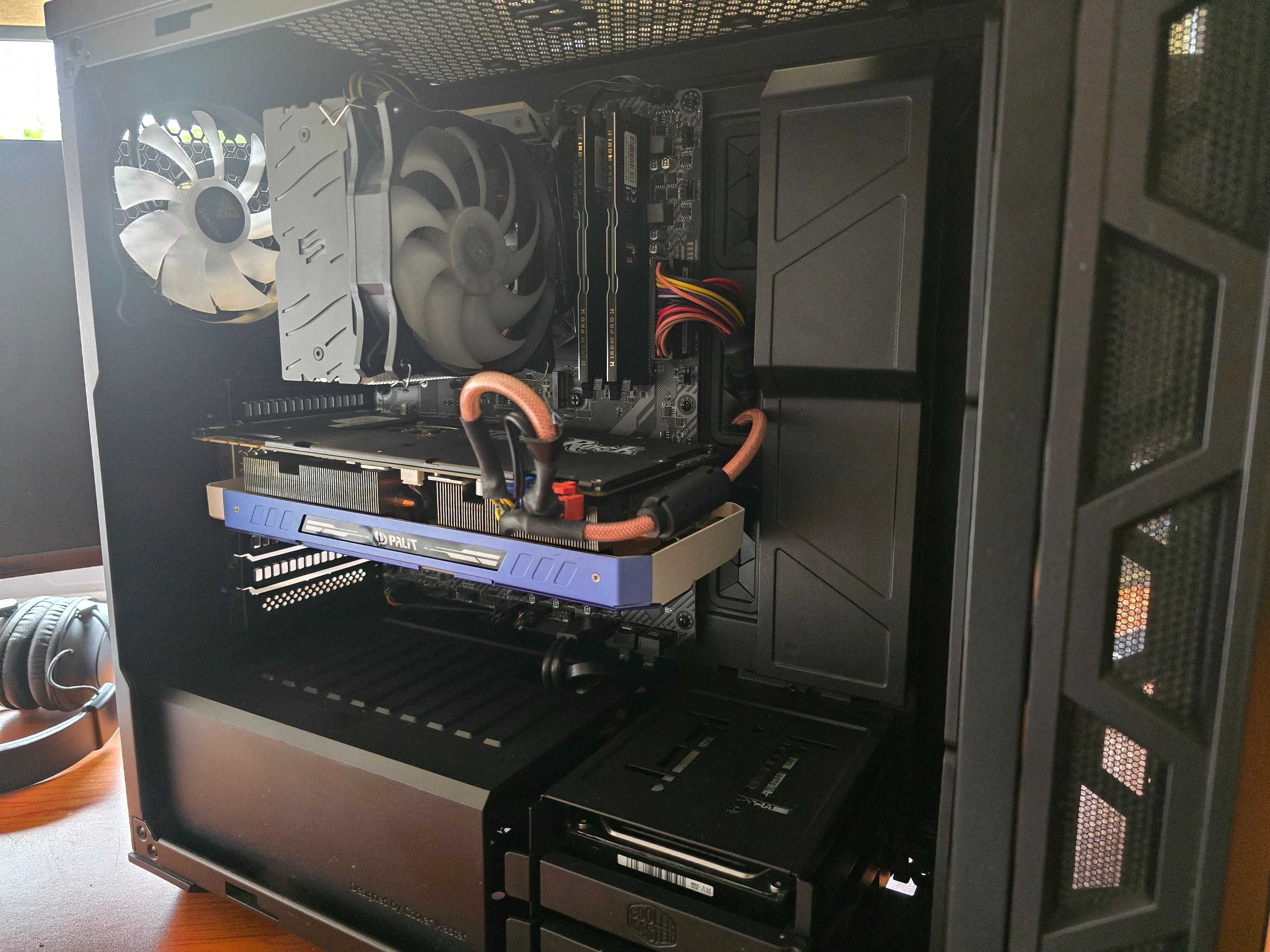 Zestaw Gammingowy/Monitor 180hz/Ryzen 5/video 8gb./ssd/ddr4.