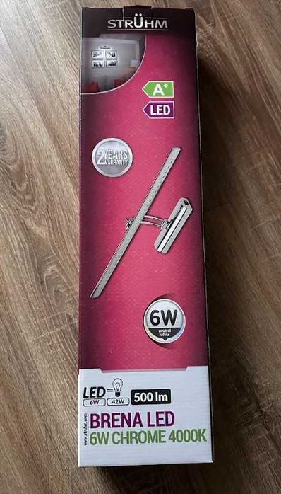 Lampa dekoracyjna STRUHM 6W Chrome