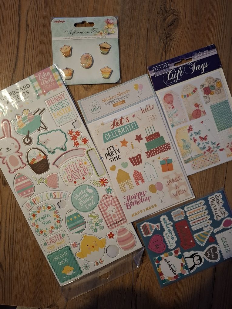 Skrapki, naklejki diamenciki scrapbooking