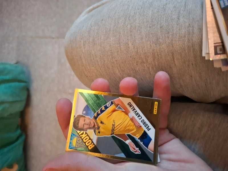 Lote 127 autocolantes Panini Futebol – com brilhantes e rookies