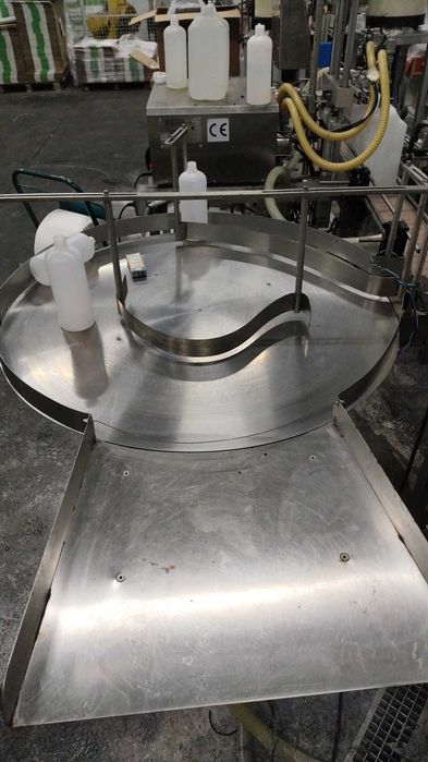 Mesa de recolha ou de abastecimento de embalagens de linha de produção