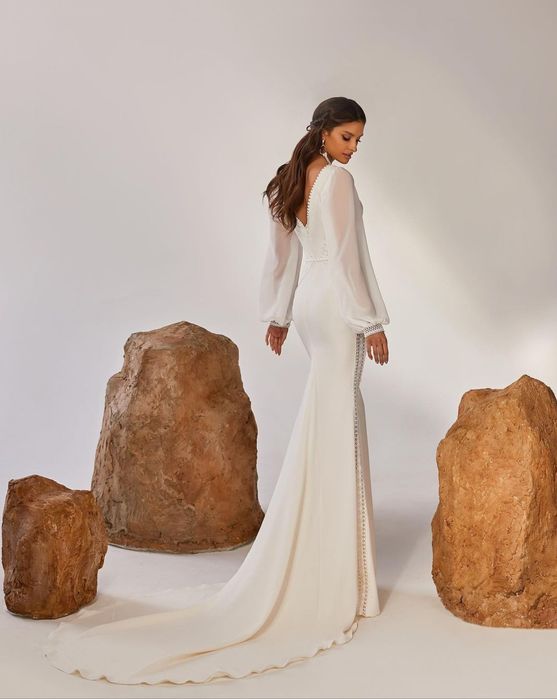 Suknia ślubna syrenka