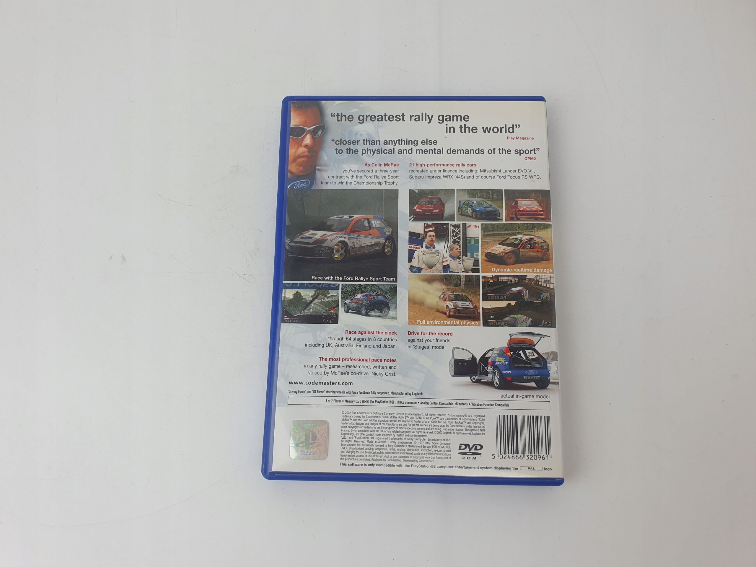 Colin Mcrae Rally 3 Ps2 (Eng) (4I)