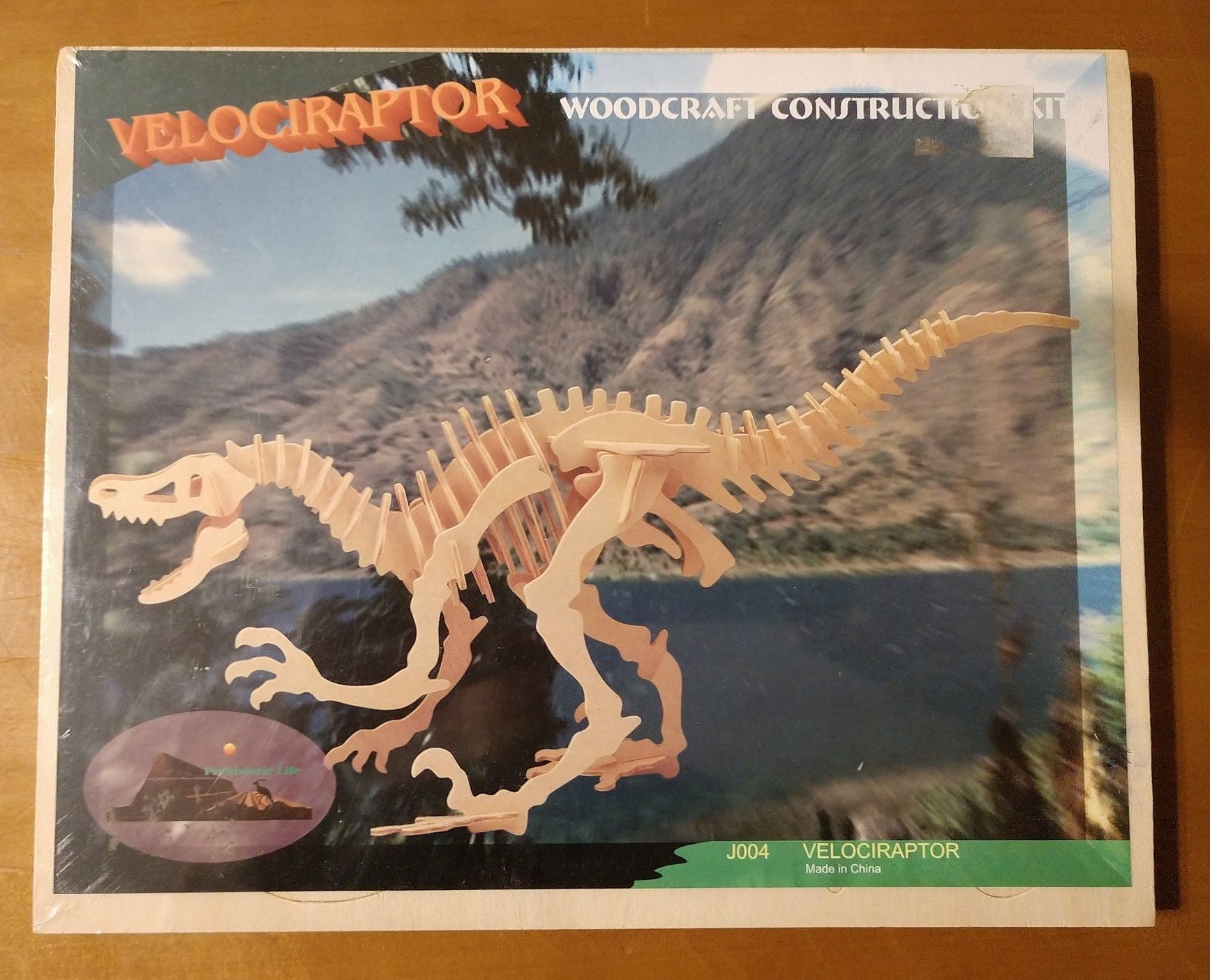 Puzzle drewniane 3D Dinozaur