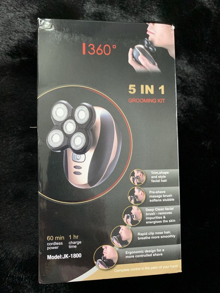 Електробритва для чоловіків Shaver LK-1800 для обличчя та голови