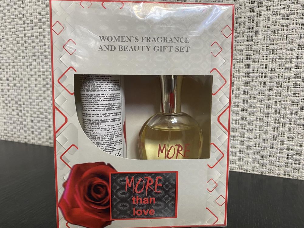 Подарунковий парфюмерно-косметичний набiр для жiнок ‘More than love’