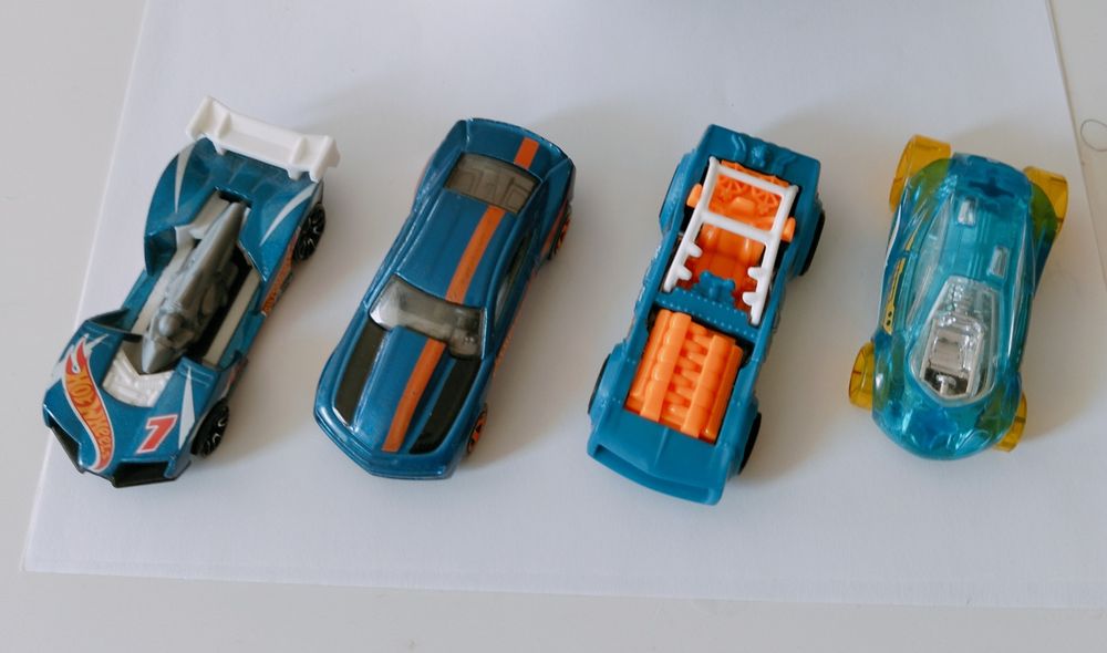 Blue Energy Pack - 4 Hotwheels
