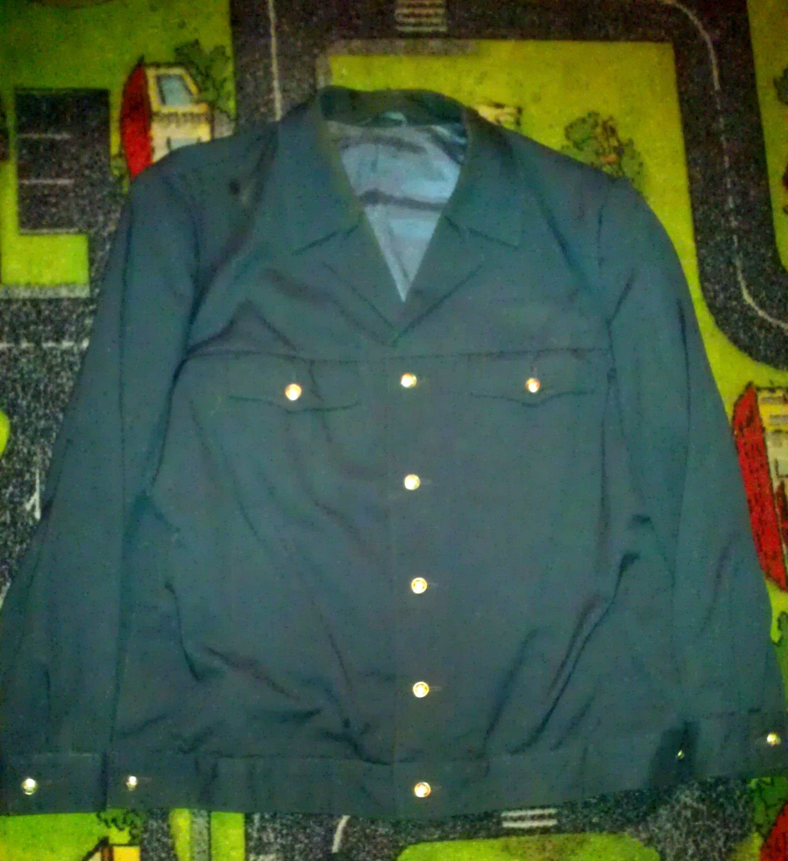 Милицейский форменная курточка-пиджак