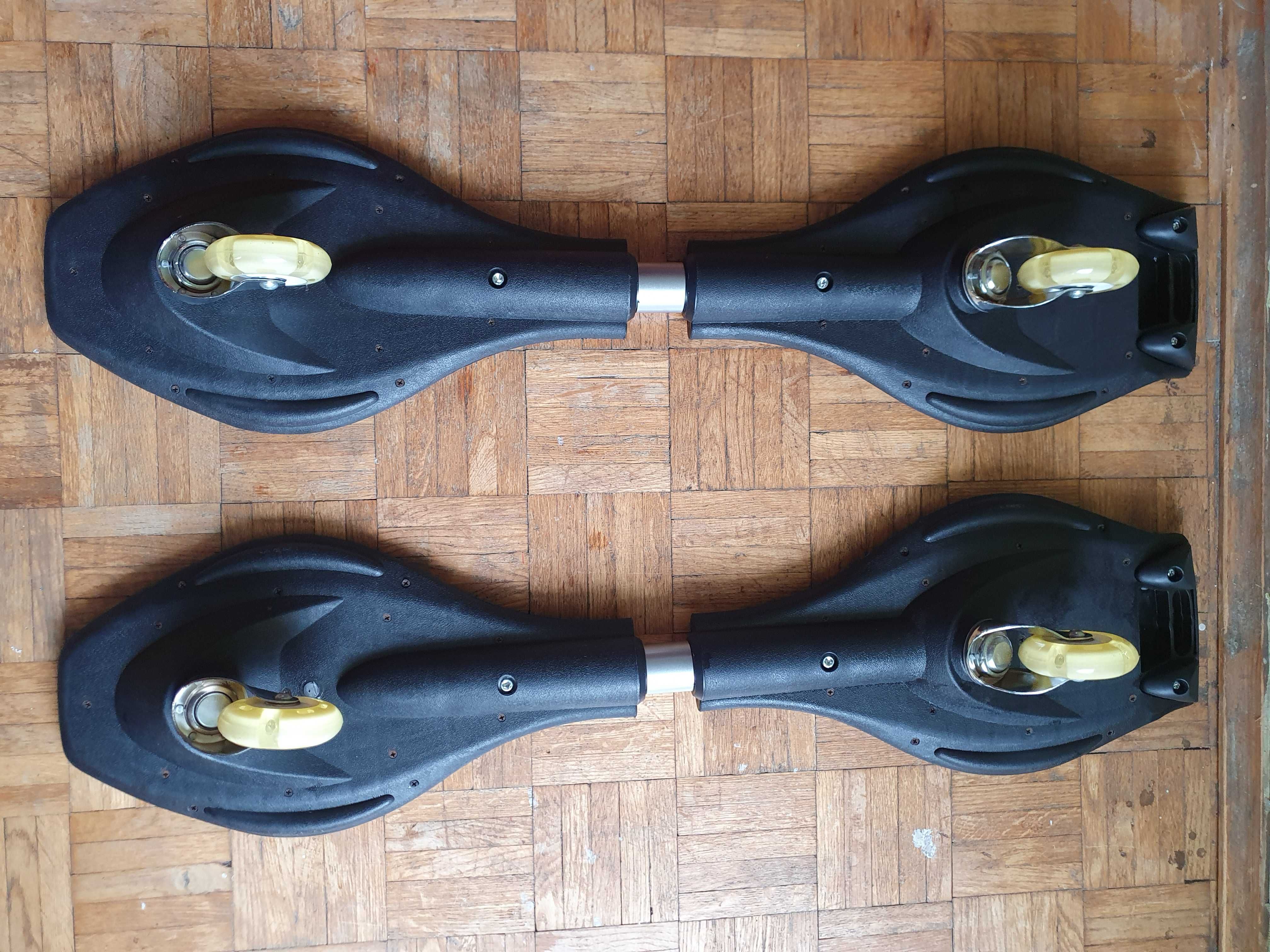 NOWA Deskorolka ENKEEO WAVEBOARD,Caster Board;świecące kółka LED;2 szt