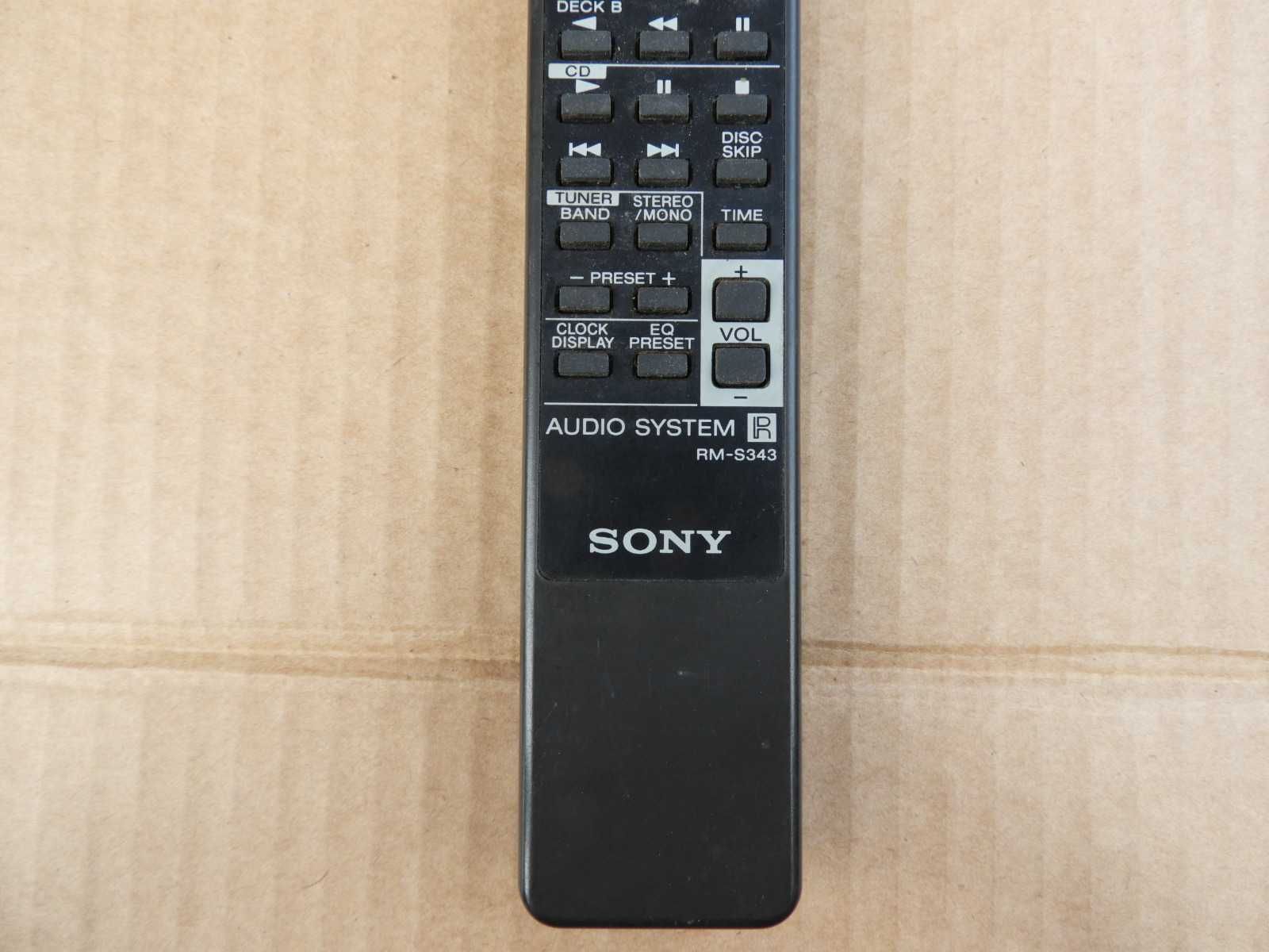 Pilot Sony audio RM - S343