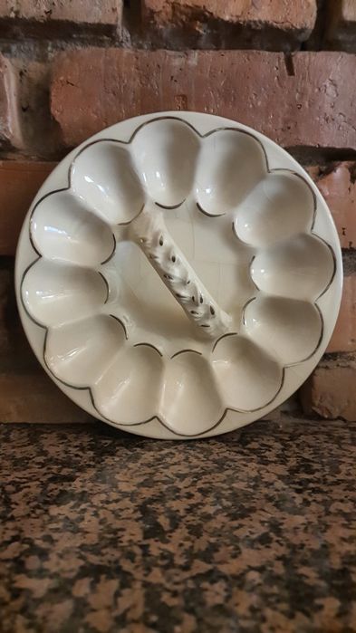 Ceramiczny Talerz na jajka