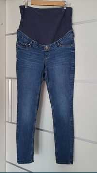 Spodnie ciążowe jeansy skinny rurki H&M MAMA r.38 M super stan