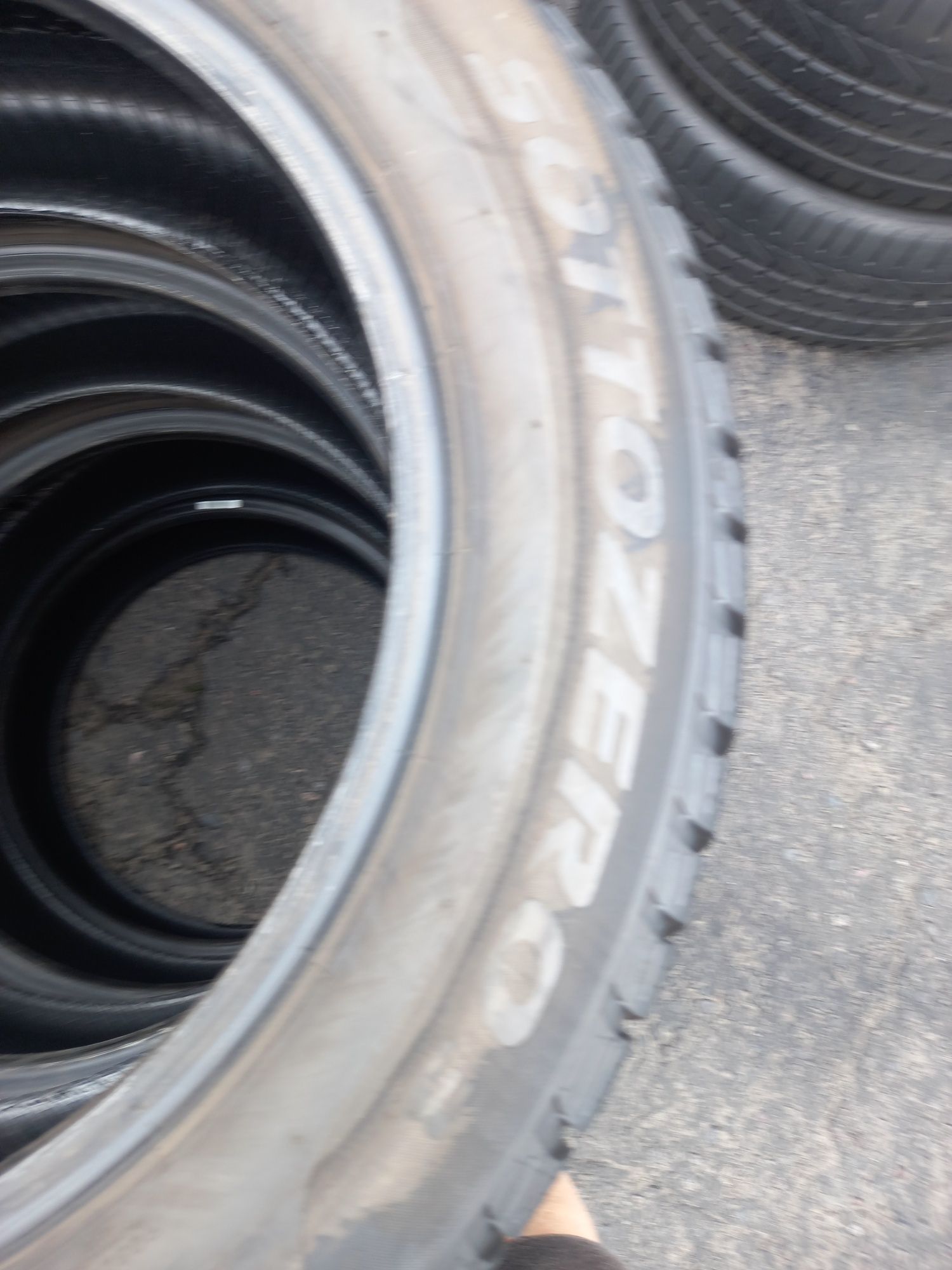 Opony używane 215/55/17 pirelli 4x6.5 mm
