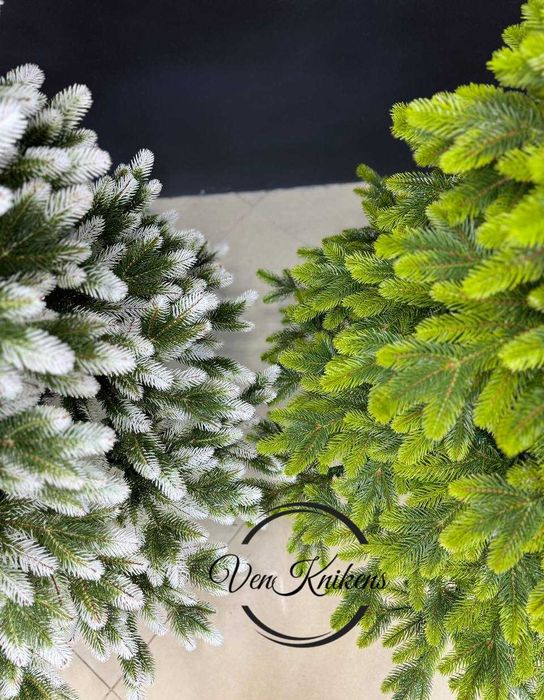 Ялинка штучна лита ROYAL WHITE, Елка искусственная 1,80 м та 2,20