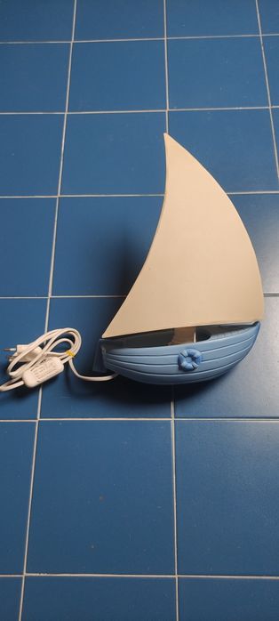 Candeeiro Barco / Azulejo Artesanato Peixe