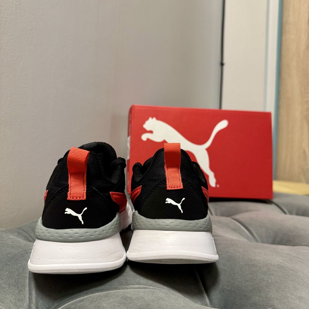 Buty Puma Anzarun Lite Jr Black Active Red Puma White